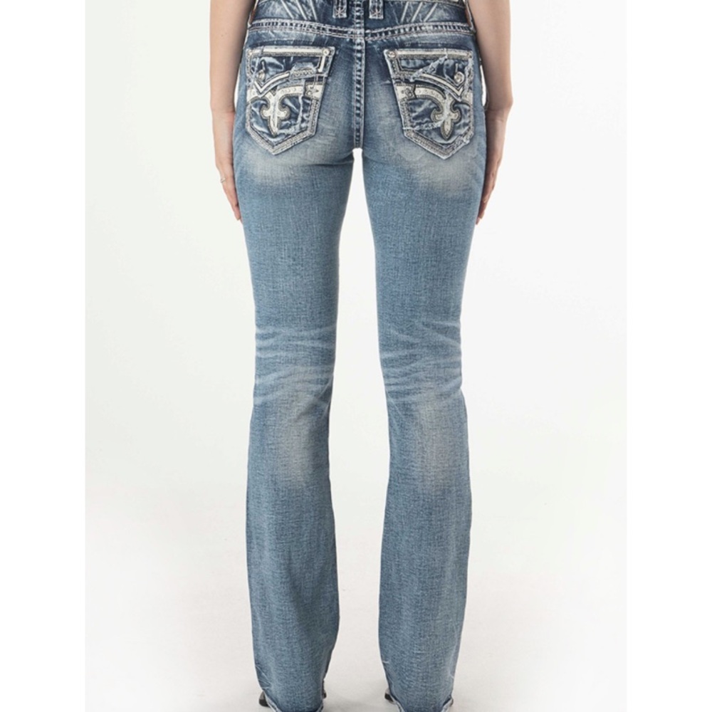 Rock Revival LYLA B200L BOOT CUT JEAN size 34